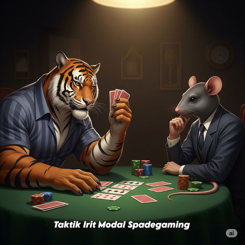 Taktik Irit Modal Spadegaming